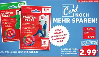 Kaufland KAUFLAND MOBIL Starterpaket inkl. Angebot
