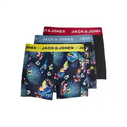 Netto Marken-Discount Jack & Jones Unterhose FLOWER BIRD Trunks 3er Pack Angebot