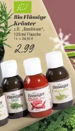 Edeka Bio Flüssige Kräuter Angebot