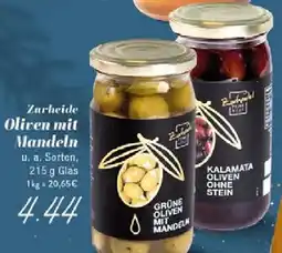 Edeka Zurheide Oliven mit Mandeln Angebot