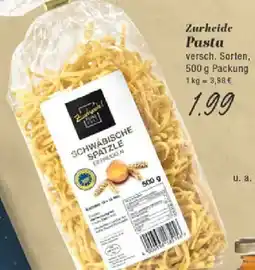 Edeka Zurheide Pasta Angebot