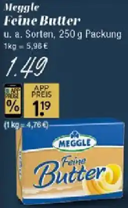Edeka Meggle Feine Butter Angebot