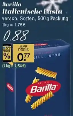 Edeka Barilla Italienische Pasta Angebot