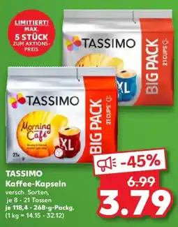 Kaufland TASSIMO Kaffee Kapseln Angebot