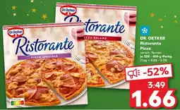 Kaufland DR. OETKER Ristorante Pizza Angebot