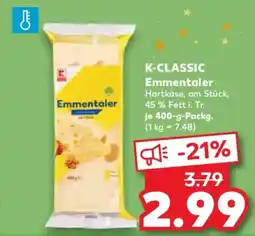 Kaufland K-CLASSIC Emmentaler Angebot