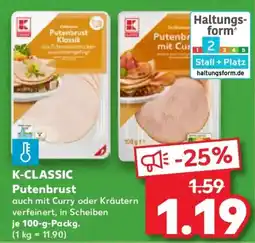 Kaufland K-CLASSIC Putenbrust Angebot