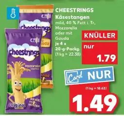 Kaufland CHEESTRINGS Käsestangen Angebot