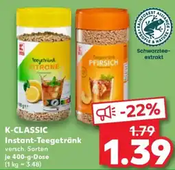 Kaufland K-CLASSIC Instant Teegetränk Angebot