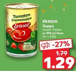 Kaufland ERASCO Suppe Angebot