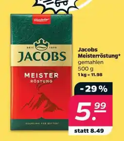 NETTO Jacobs Meisterröstung gemahlen Angebot