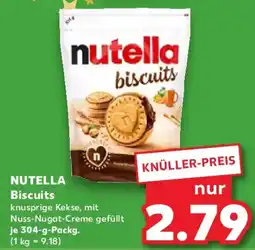 Kaufland NUTELLA Biscuits Angebot