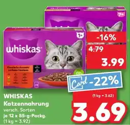 Kaufland WHISKAS Katzennahrung Angebot