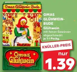 Kaufland OMAS GLÜHWEIN BUDE Glühwein Angebot