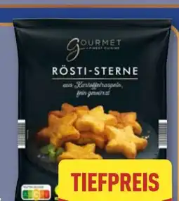 Aldi Nord Gourmet Finest Cuisine Rösti-Sterne Vegan Angebot