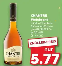 Kaufland CHANTRÉ Weinbrand Angebot