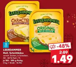 Kaufland LEERDAMMER Holl. Schnittkäse Angebot