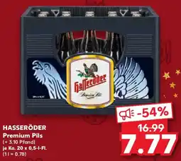 Kaufland HASSERÖDER Premium Pils Angebot