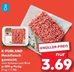 Kaufland K-PURLAND Hackfleisch gemischt Angebot