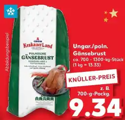 Kaufland Ungar./poln. Gänsebrust Angebot