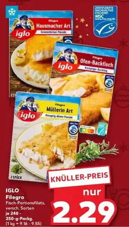 Kaufland IGLO Filegro Angebot