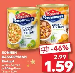 Kaufland SONNEN BASSERMANN Eintopf Angebot