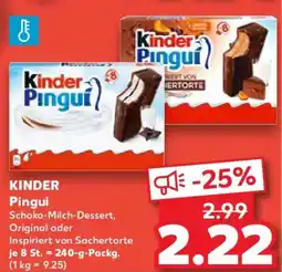 Kaufland KINDER Pingui Angebot