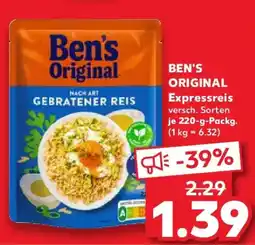 Kaufland BEN'S ORIGINAL Expressreis Angebot