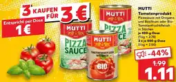 Kaufland Mutti tomatenprodukt Angebot