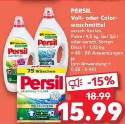 Kaufland PERSIL Voll oder Colorwaschmittel Angebot