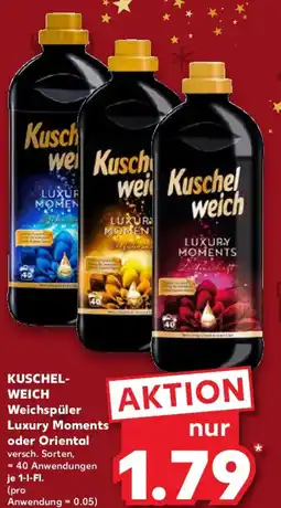 Kaufland KUSCHELWEICH Weichspüler Luxury Moments oder Oriental Angebot