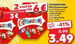 Kaufland CELEBRATIONS Mini Schokoriegel Angebot