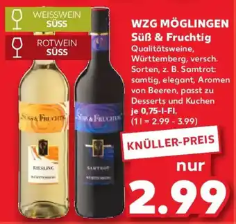 Kaufland WZG MÖGLINGEN Süß & Fruchtig Angebot