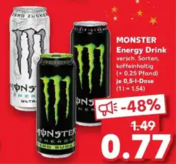 Kaufland MONSTER Energy Drink Angebot