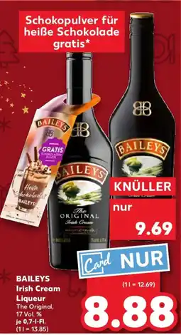 Kaufland BAILEYS Irish Cream Liqueur Angebot