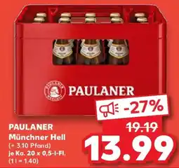 Kaufland PAULANER Münchner Hell Angebot