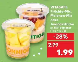 Kaufland VITASAFE Früchte Mix, Melonen Mix oder Ananasstücke Angebot