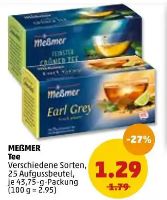 PENNY Meßmer tee Angebot