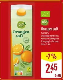 Aldi Nord Bio orangensaft Angebot