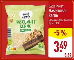 Aldi Nord Back family haselnusskerne gemahlen Angebot