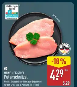 Aldi Nord Meine metzgerei putenschnitzel Angebot