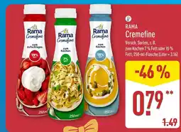 Aldi Nord Rama cremfine zum aufschlagen Angebot