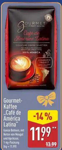 Aldi Nord Gourmet café de américa latina Angebot