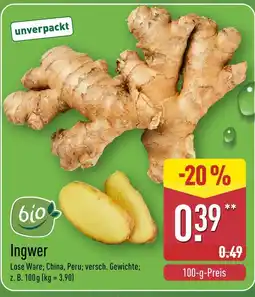 Aldi Nord Ingwer Angebot