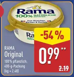 Aldi Nord Rama original Angebot