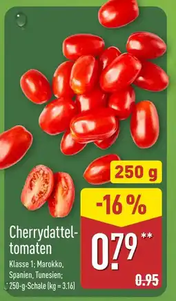 Aldi Nord Cherrydatteltomaten Angebot