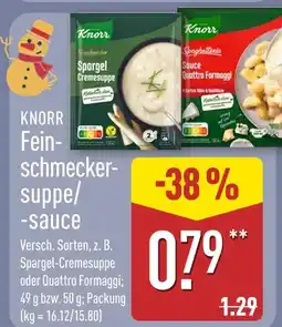 Aldi Nord Knorr spargel cremesuppe Angebot