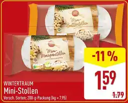 Aldi Nord Wintertraum mini-butterstollen Angebot