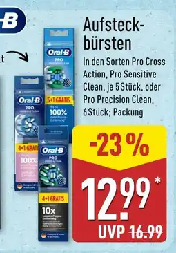 Aldi Nord Oral-b pro cross action Angebot