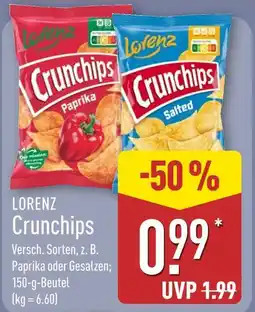 Aldi Nord Lorenz crunchips paprika Angebot
